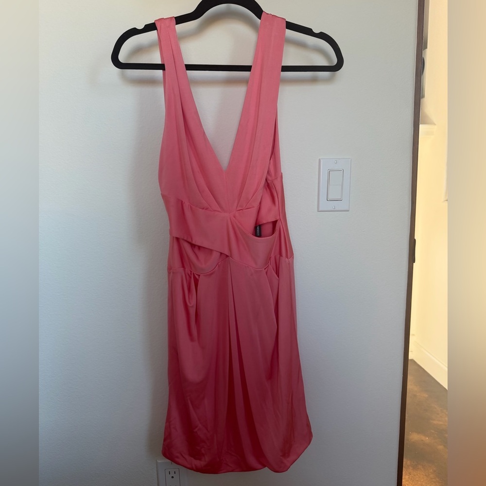 NWT Emporio Armani Coral Pink Dress